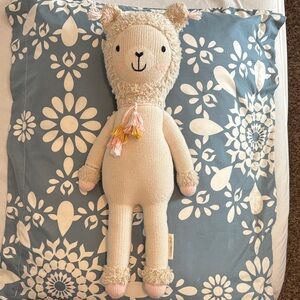 Cuddle + Kind Lola the Llama, Regular 20” Hand-Knit Doll